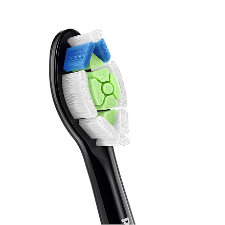 Philips Wymienne główki szczoteczki | HX6062/88 Sonicare Optimal White | Główki | Dla dorosłych | Liczba główek szczoteczki w zestawie 2 | Czarny - 4