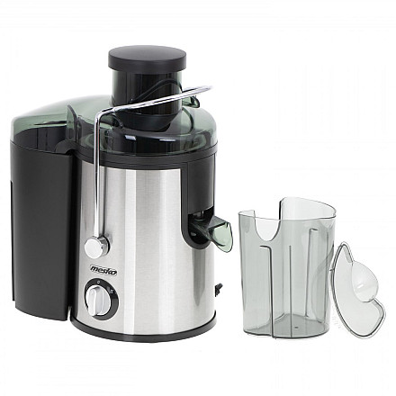 Mesko | Sokowirówka | MS 4126b | Typ Sokowirówka | Stal nierdzewna | 600 W | Liczba prędkości 3 - 8