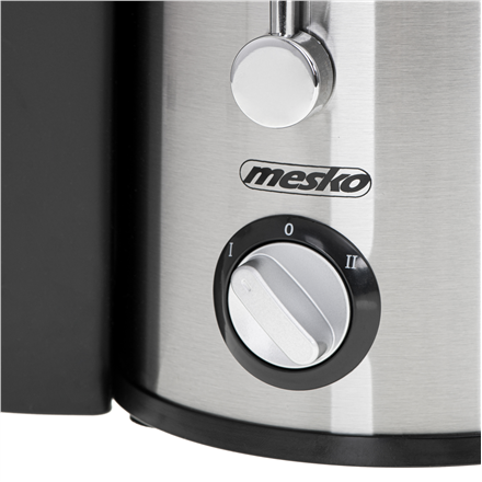 Mesko | Sokowirówka | MS 4126b | Typ Sokowirówka | Stal nierdzewna | 600 W | Liczba prędkości 3 - 6