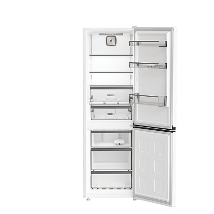 Whirlpool Refrigerator | WHK 25364 W4E | Energy efficiency class E | Free standing | Combi | Height 186.5 cm | No Frost system | Fridge net capacity 210 L | Freezer net capacity 106 L | 37 dB | White - 4