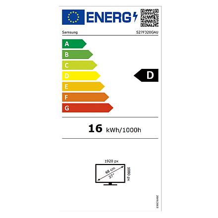 Монітор Samsung LS27F320GAUXEN 27