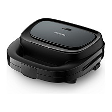 Philips Sandwich Maker | HD2332/90 3000 Series | 750 W | Liczba ciastek 2 | Belgia | Czarny