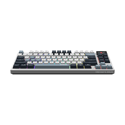 MSI FORGE GK600 TKL WIRELESS SKY Клавіатура для gier Bezпровідна USA - 4