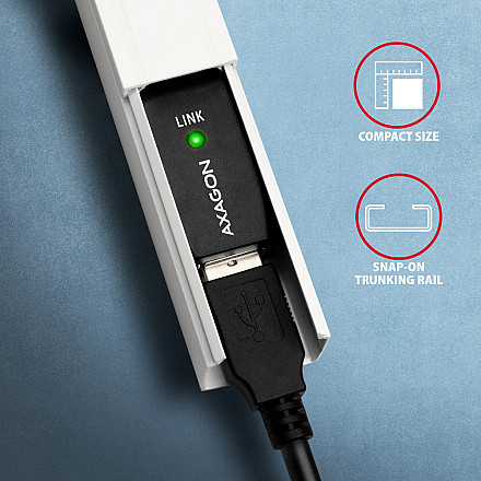Кабель repeatera USB AXAGON ADR-207 7,5 m - 6