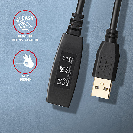 Кабель repeatera USB AXAGON ADR-207 7,5 m - 2