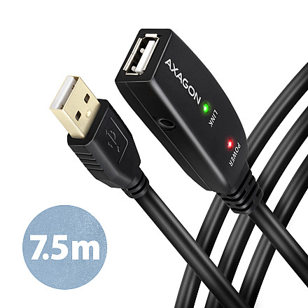 Кабель repeatera USB AXAGON ADR-207 7,5 m - 1