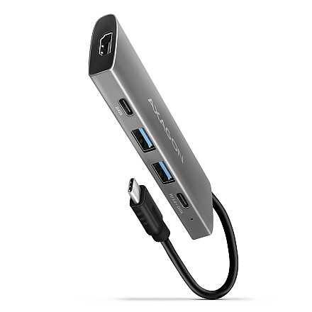 Hub Axagon HMC-5G21 USB-C 10Gbps SPEEDSTER 5w1 - 1