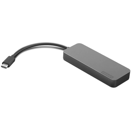 Lenovo USB-C do 4-portowego koncentratora USB-A - koncentrator - 4 porty - 2