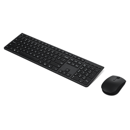 Lenovo Professional Wireless Rechargeable Keyboard and Mouse Combo AI - US Euro | Lenovo - 3
