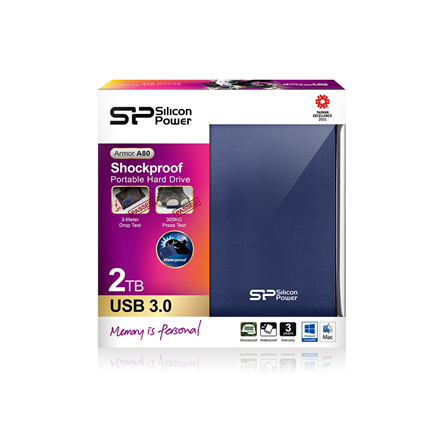 Silicon Power Armor A80 2TB 2000 GB 2,5 