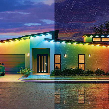 Nanoleaf Smart Multicolor Permanent Outdoor Lights Expansion Pack, 5 m - 4