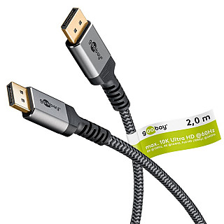 Кабель Goobay DisplayPort 2.0/2.1, 80 Gbit/s