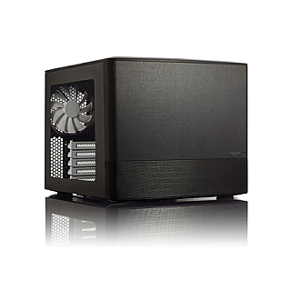Fractal Design | NODE 804 | Okno boczne | 2 - USB 3.0Wejście/wyjście audioPrzycisk zasilania z diodą LED (biała)Dioda LED aktywności dysku twardego (biała) | Czarny | Micro ATX | Zasilacz w zestawie N