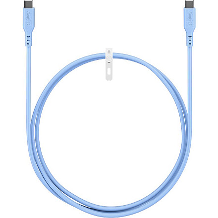 Kabel silikonowy Goobay USB-C, 1,5 m, niebieski - 2