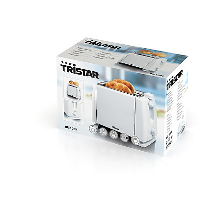 Тостер | Tristar | BR-1009 | Liczba gniazd 2 | 750 W | білий - 3