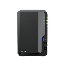 Synology DiskStation | DS225+ | Intel Celeron | J4125 | 2 GB | DDR4 | чорний