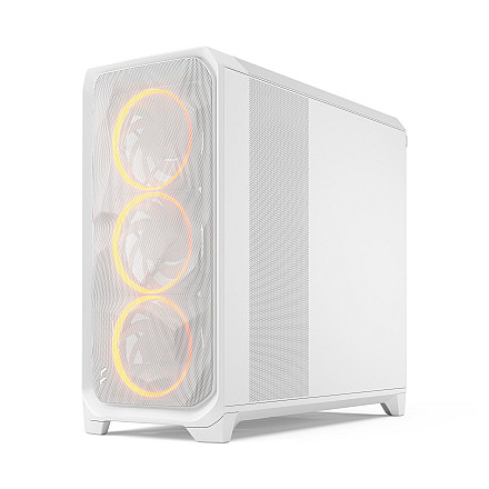 Fractal Design Meshify 3 XL | White RGB TG Clear Tint | Mid-Tower | Power supply included No | ATX - 4