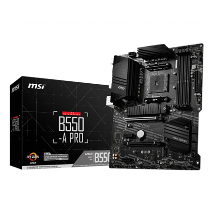 MSI B550-A PRO Сім'я процесорів AMD Гніздо процесора AM4 - 1