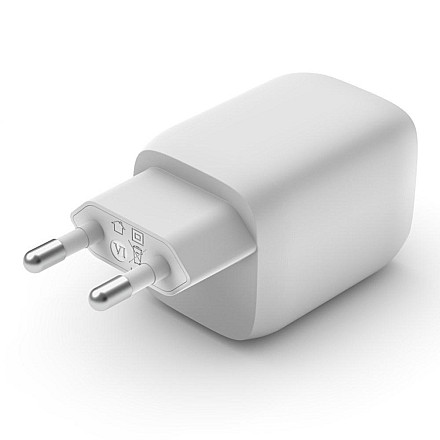 Podwójna зарядний пристрій настінна Belkin USB-C GaN PD PPS, 65 W | WCH013vfWH - 2