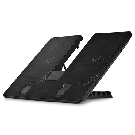 Deepcool | U-Pal | Podstawka chłodząca do notebooka do 19" | Czarny - 2