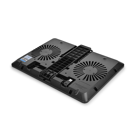 Deepcool | U-Pal | Podstawka chłodząca do notebooka do 19" | Czarny - 9