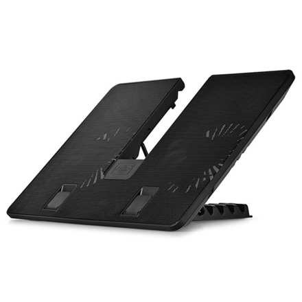 Deepcool | U-Pal | Podstawka chłodząca do notebooka do 19" | Czarny - 1