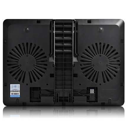 Deepcool | U-Pal | Podstawka chłodząca do notebooka do 19" | Czarny - 8