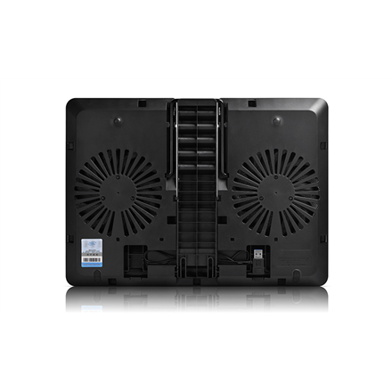 Deepcool | U-Pal | Podstawka chłodząca do notebooka do 19" | Czarny - 3