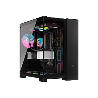 Corsair Dual Chamber PC Case iCUE LINK 6500X RGB Black Mid Tower