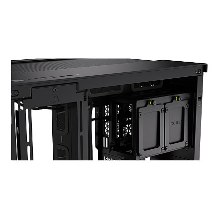 Corsair Dual Chamber PC Case | iCUE LINK 6500X RGB | Black | Mid Tower | Power supply included No | ATX - 6