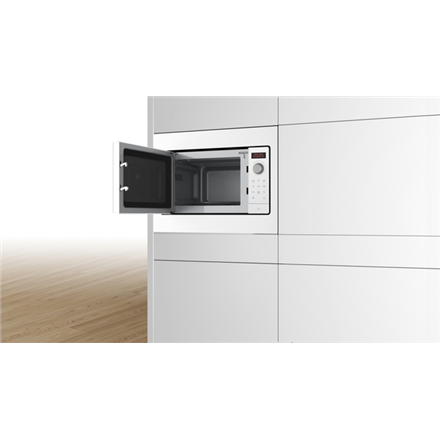 Bosch | BFL523MW3 | Kuchenka mikrofalowa | Do zabudowy | 800 W | білий - 3