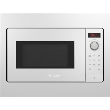 Bosch | BFL523MW3 | Kuchenka mikrofalowa | Do zabudowy | 800 W | білий - 1