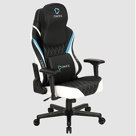 Onex | Premium Gaming Chair | FX8 Formula X Module Injected | Black/Blue/White - 2