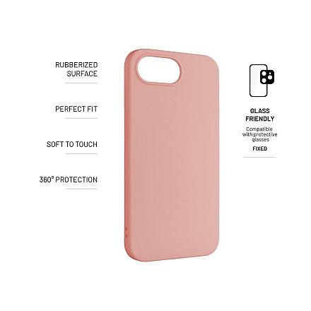 Fixed Story | Back Cover | Apple | iPhone 16e | Rubber | Pink - 3