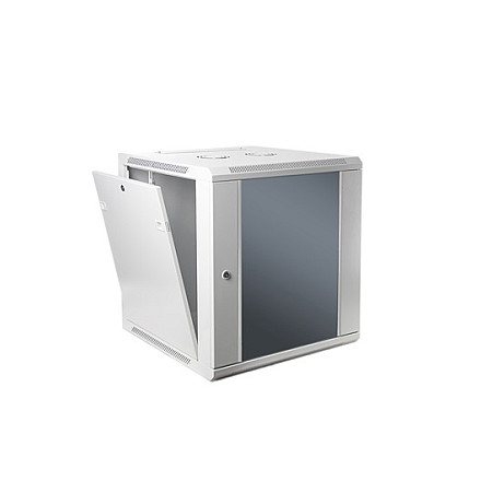 SOMI Networks 22U, 19″ Мережева шафа настінна 22U-60/45FPC Сірий - 2