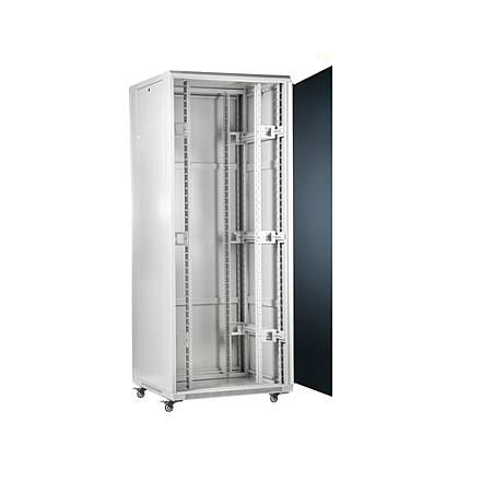 SOMI Networks Вільностояча шафа 27U, 19″ 27U-60/60NAC Сірий - 2