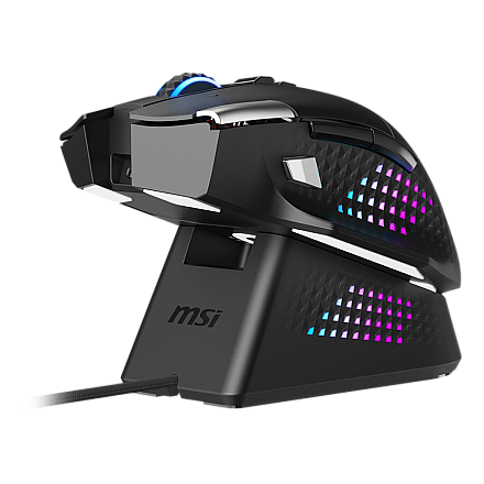 MSI VERSA PRO WIRELESS plus MOUSE DOCK PRO | Bezпровідний | 2,4 GHz, Bluetooth, USB 2.0 - 3