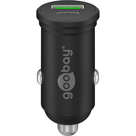 Goobay 61739 Podwójna зарядний пристрій автомобільна USB-C PD, 45 W - 3