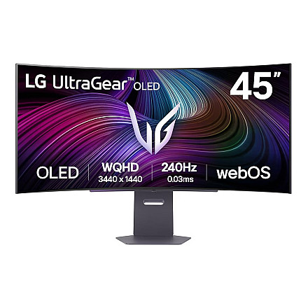 LG 45GX90SA-B 45" UltraGear Curved OLED, 21:9, 3440x1440, 275cd/m2, 0.03s/HDMI, DisplayPort, USB | LG - 15
