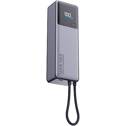 Power Bank Xiaomi 165W (zintegrowany kabel) | 10000 mAh | USB-C | сірий - 3