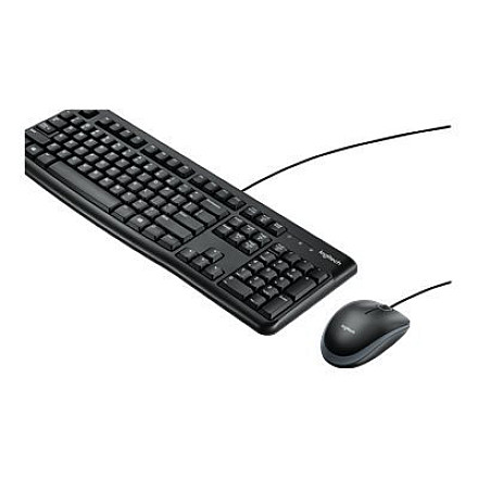 Logitech Desktop MK120 Przewodowa klawiatura USB Миша w zestawie USA чорний - 2