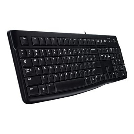 Logitech Desktop MK120 Przewodowa klawiatura USB Миша w zestawie USA чорний - 3