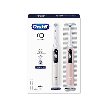 Електрична зубна щітка Oral-B iO6 DuoPack Акумулятор Для дорослих - 3
