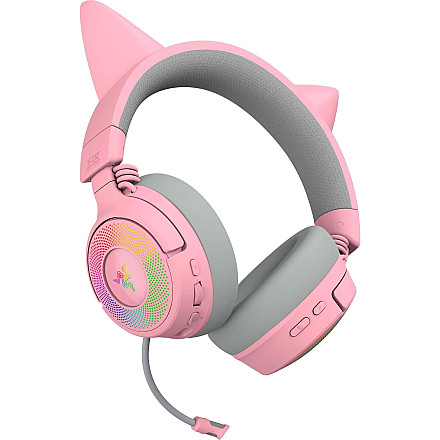 Razer Headset | Kraken Kitty V3 Pro | Bezprzewodowy / Przewodowy | Nauszny | Bezprzewodowy | Kwarcowy - 2