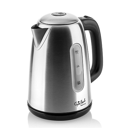 Чайник Gallet GALBOU701 електричний, 2200 W, 1,7 l, stal nierdzewna, podstawa obrotowa 360°, stal nierdzewna - 1