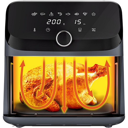 Tefal EY855B Easy Fry Mega Air Fryer, 7.5L, Black | TEFAL - 8