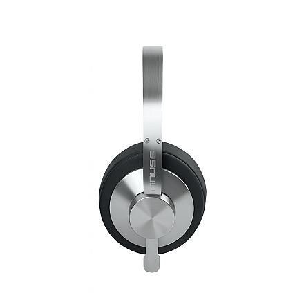 Навушники stereo Muse | M-298 SBL | Bluetooth | ANC | чорний/срібний - 5