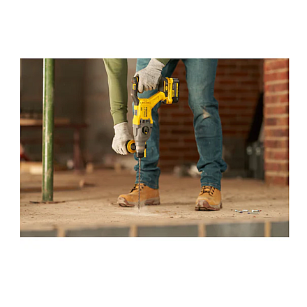 BLACK & DECKER Акумуляторний безщітковий дриль-шурупокріт L-Shape SDS Plus 18В V V20 - 3