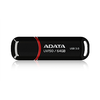 ADATA | UV150 | 64 GB | USB 3.0 | чорний