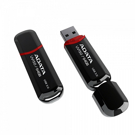 ADATA | UV150 | 64 GB | USB 3.0 | чорний - 5
